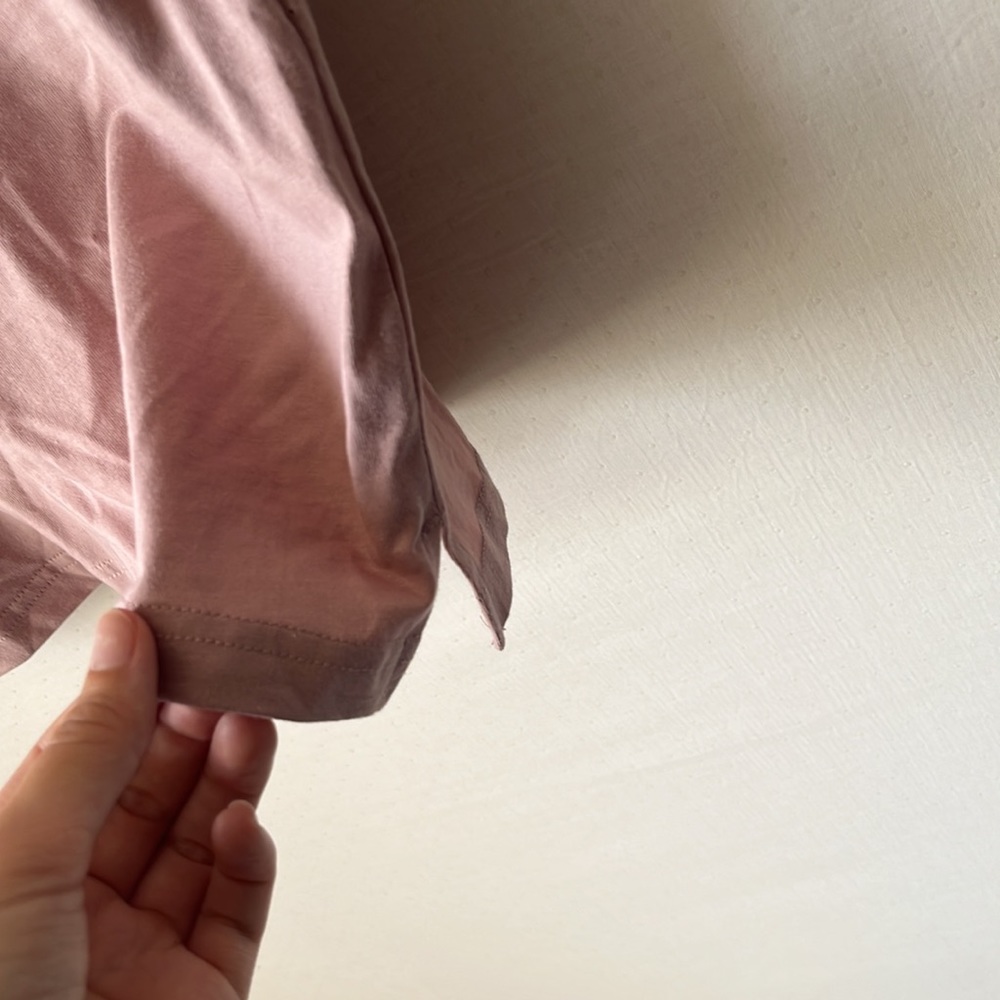 Pink longline t shirt - Picture 6 of 7